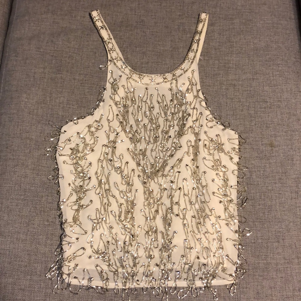 Top shop beaded top